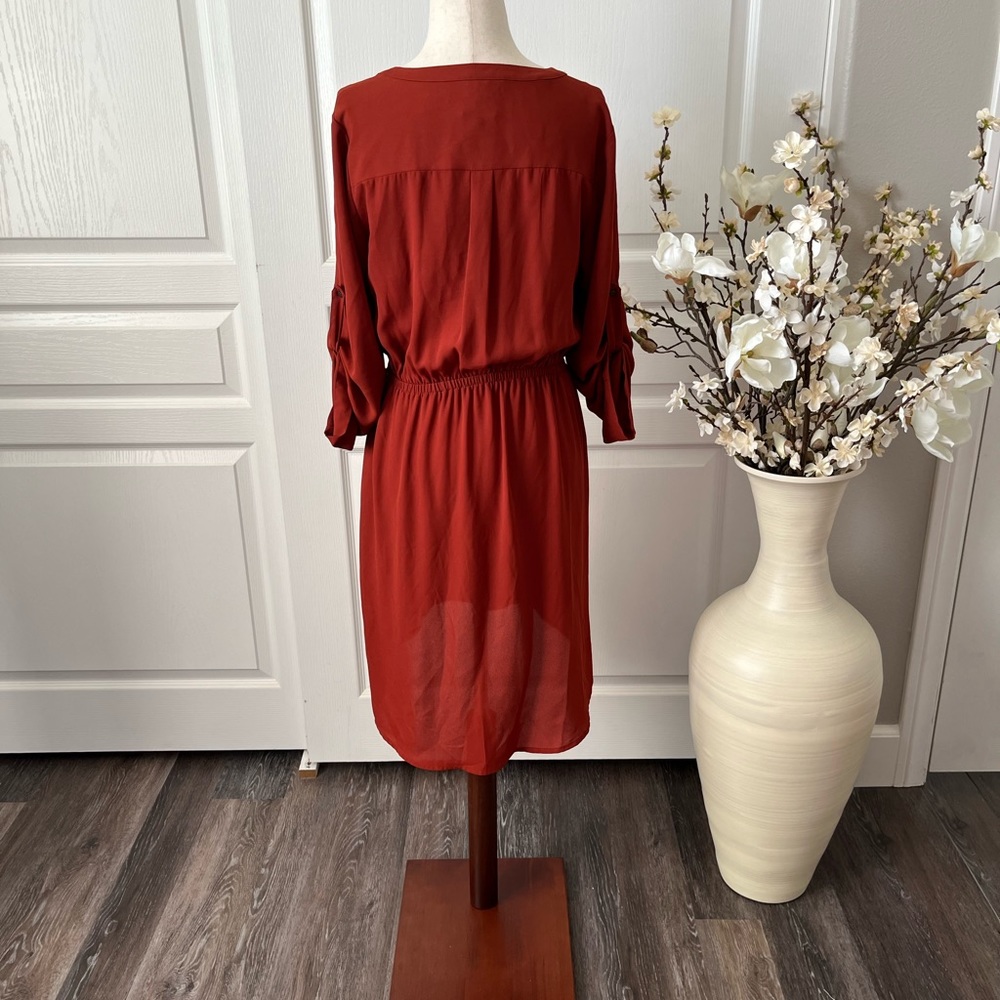 NWT Half Sleeve Midi Dress - Picture 4 of 11